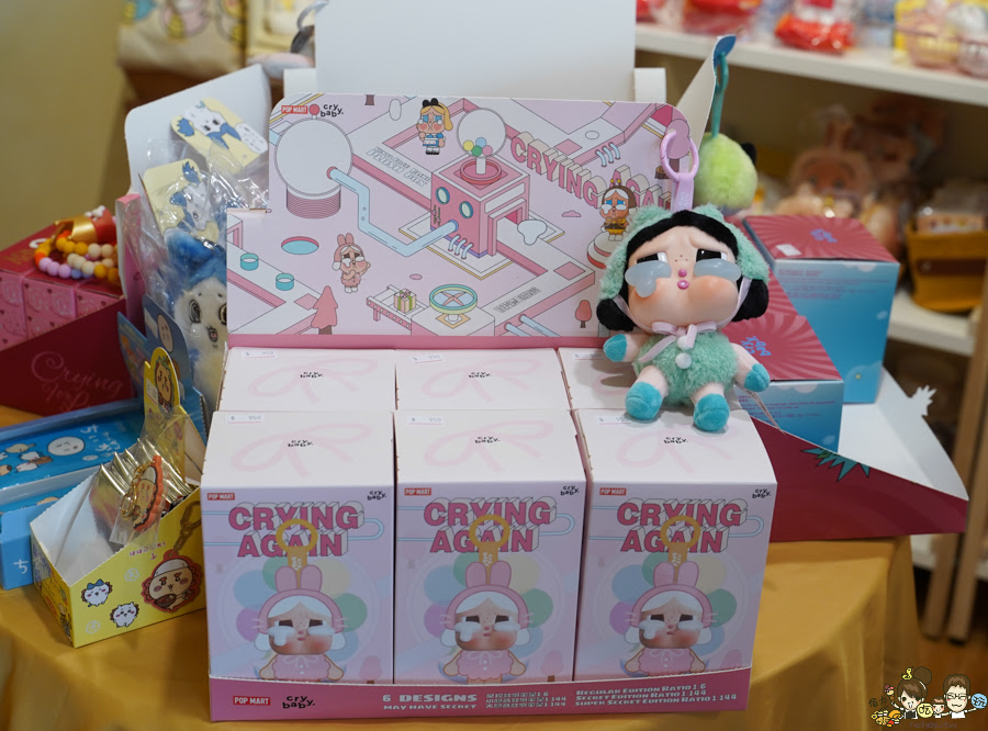  晴。晨選物店 高雄選物店 高雄吉伊卡哇 必買 必逛 盲盒 玩偶 獨家 限定 一番賞 公仔 好買 甜點