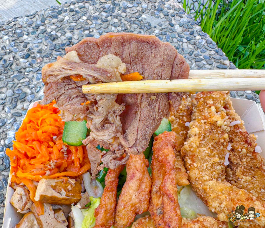 高雄便當 高雄餐盒 燒肉 燒肉飯 京美燒肉飯