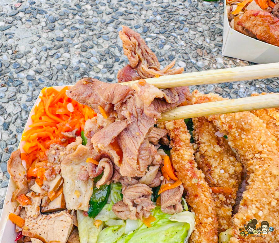 高雄便當 高雄餐盒 燒肉 燒肉飯 京美燒肉飯