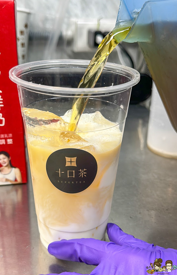 十口茶 一心 高雄飲品 金萱 紅茶 蜂蜜 手炒黑糖 自家產茶 好喝手搖飲 必喝 推薦 上班族 好茶
