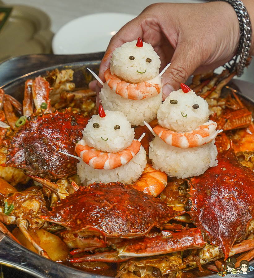 春囍 韓式辣味肉蟹煲 重慶麻辣肉蟹煲 螃蟹 創意 獨家 螃蟹飯 蝦飯