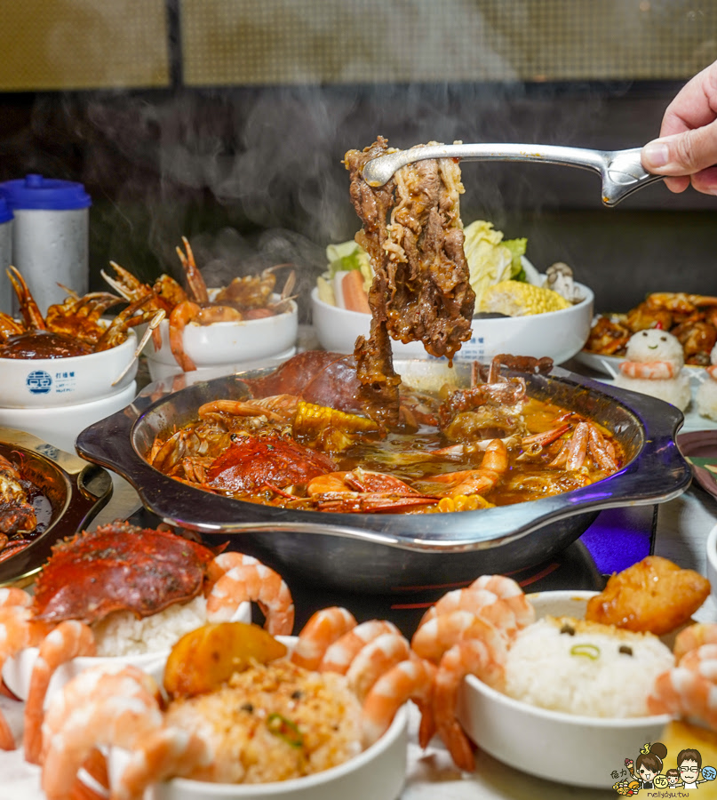 春囍 韓式辣味肉蟹煲 重慶麻辣肉蟹煲 螃蟹 創意 獨家 螃蟹飯 蝦飯