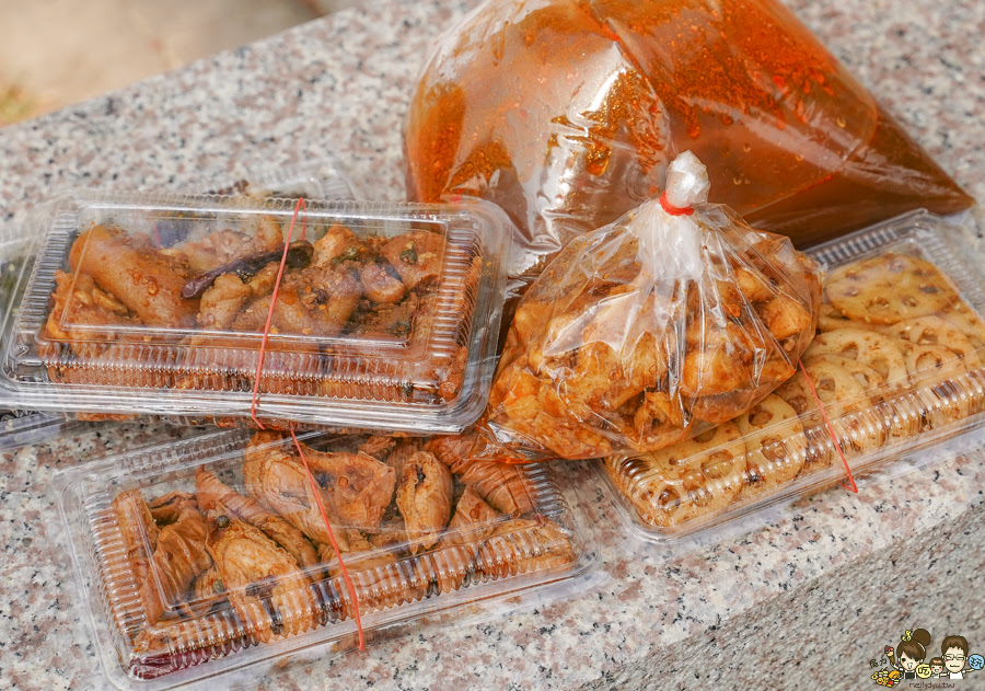麻辣乾鍋 滷味 自由市場 排隊 團購 熱賣 搶手 方芳麻辣手工菜 乾鍋 川味 市場美食 自由市場