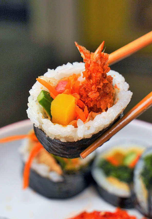 自然捲韓式飯捲專賣店 韓式紫菜飯捲 團購 好吃 推薦 排隊 正宗 韓國料理 韓式 韓式泡菜 麻藥捲 飯捲 好吃 上班族最愛