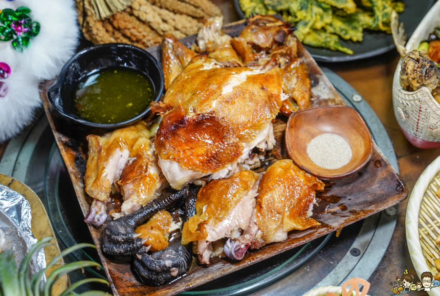 城市部落 聚餐 原住民 左營聚餐 聚會 母親節 尾牙 招牌桶烤雞 黃金脆皮雞 風味菜 獨門 私房料理 包廂