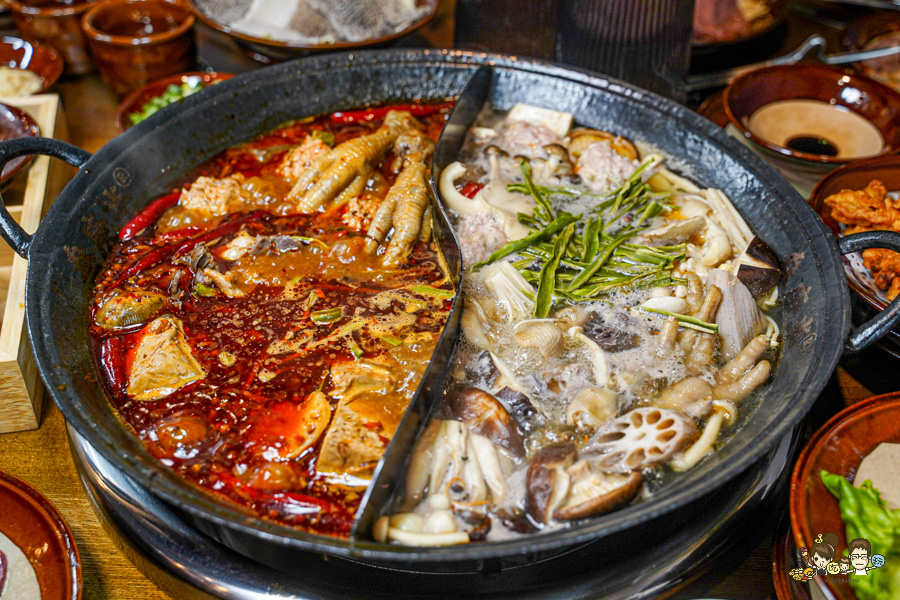 叁庚半正宗重慶老火鍋 文山特區 聚餐 聚會 麻辣 高雄麻辣鍋推薦 必吃 好吃 獨門 手路菜 手工菜 老鷹茶