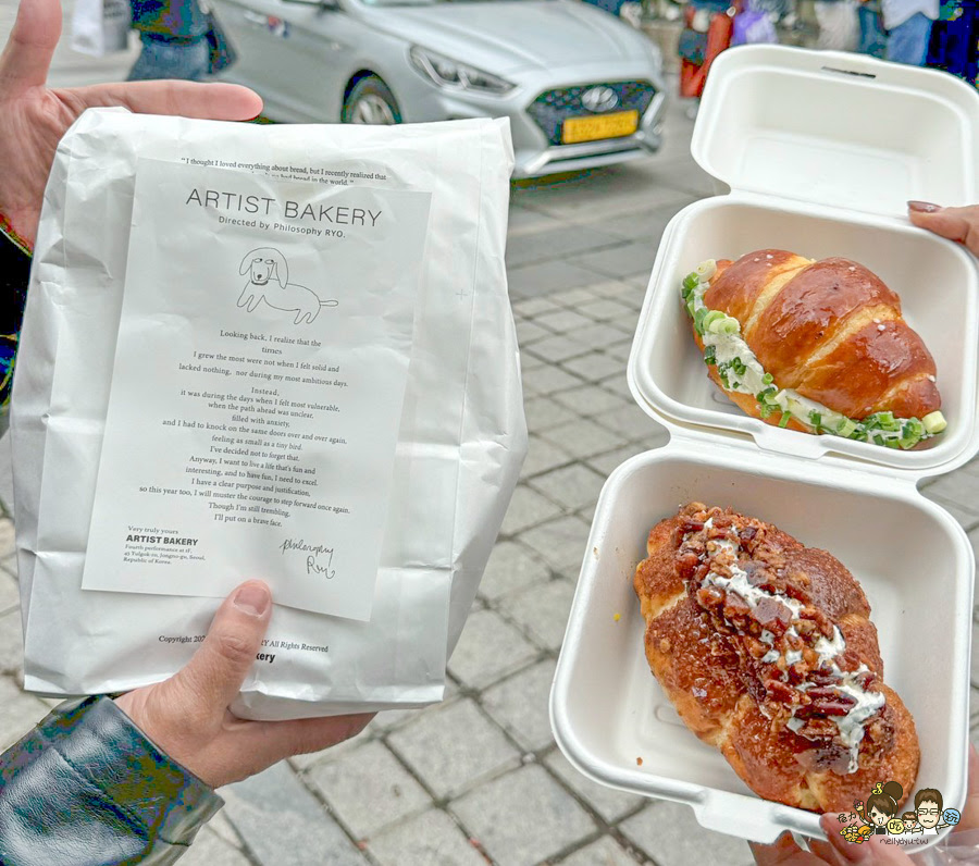  Artist Bakery 可頌 貝果 韓國 安國 必吃 好吃 排隊 美食 