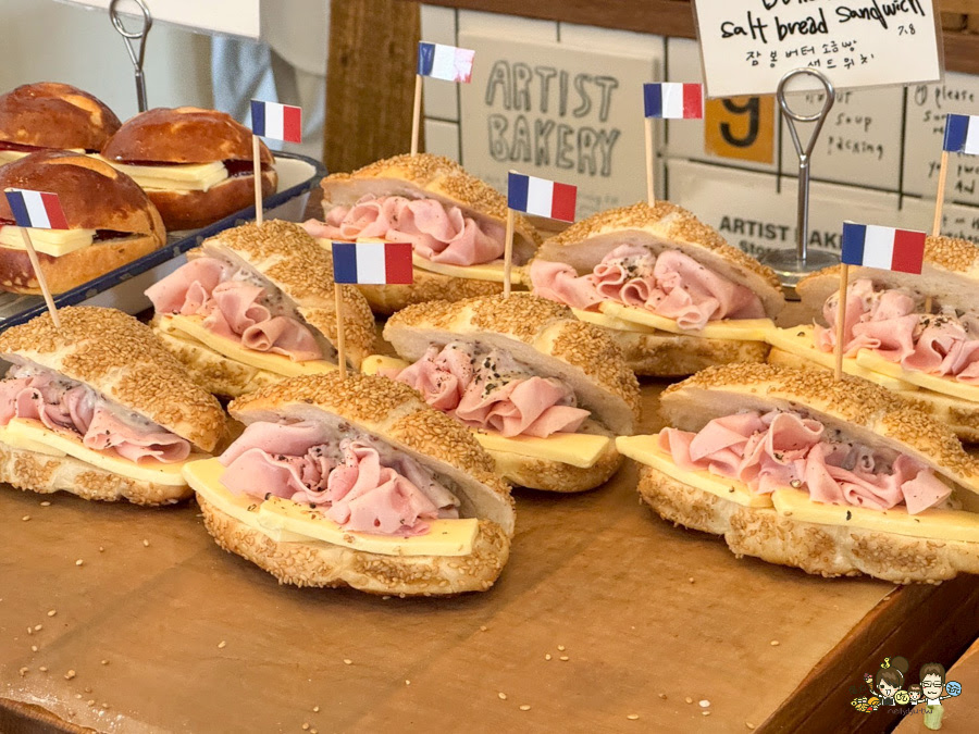  Artist Bakery 可頌 貝果 韓國 安國 必吃 好吃 排隊 美食 