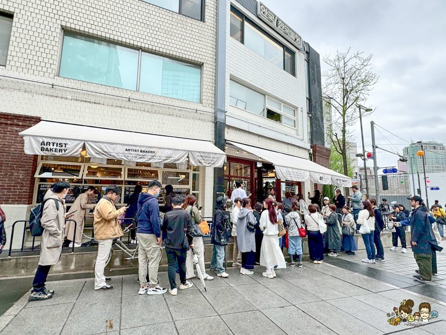  Artist Bakery 可頌 貝果 韓國 安國 必吃 好吃 排隊 美食 