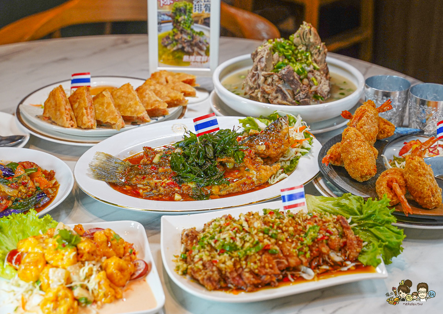 one泰平價泰式料理餐廳 泰式 泰國菜 緬甸 美食 美術館 必吃 合菜 私房料理 隱藏版 泰奶 