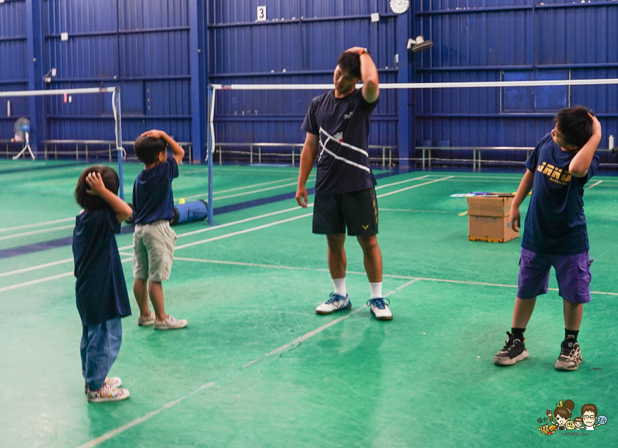 加賀羽球館 高雄羽球 加賀羽球夏令營 親子 兒童 暑假 課程 租借 訓練 活動