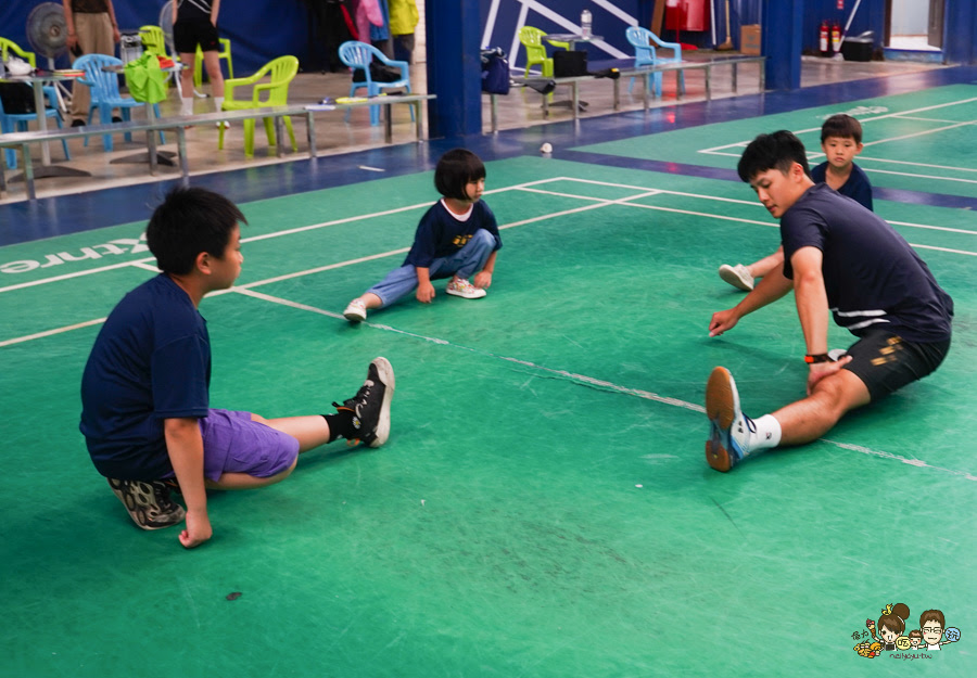 加賀羽球館 高雄羽球 加賀羽球夏令營 親子 兒童 暑假 課程 租借 訓練 活動