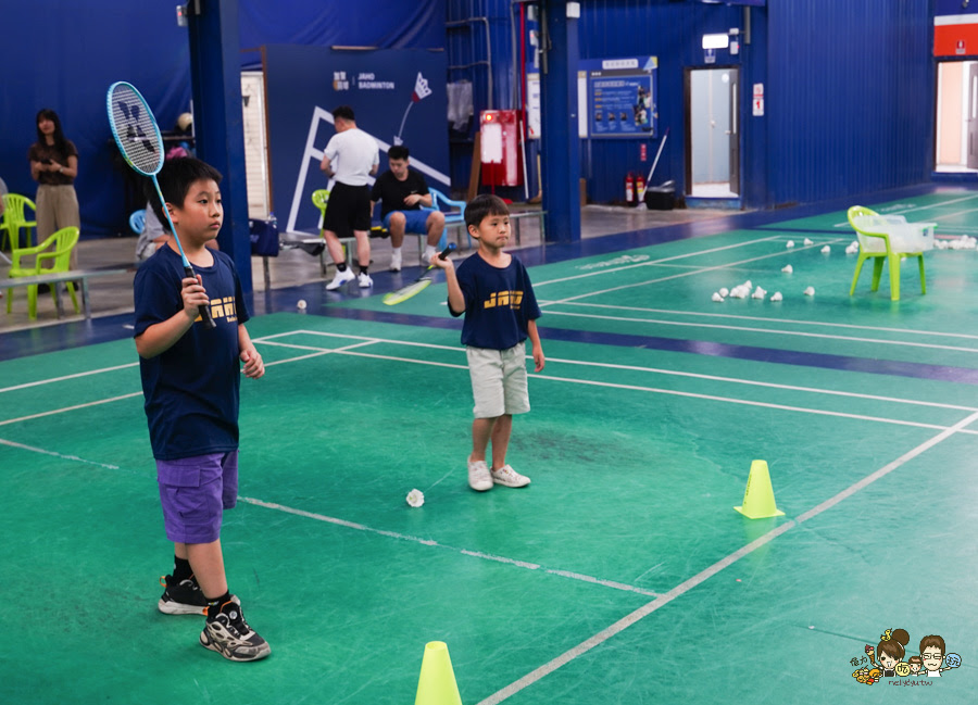 加賀羽球館 高雄羽球 加賀羽球夏令營 親子 兒童 暑假 課程 租借 訓練 活動