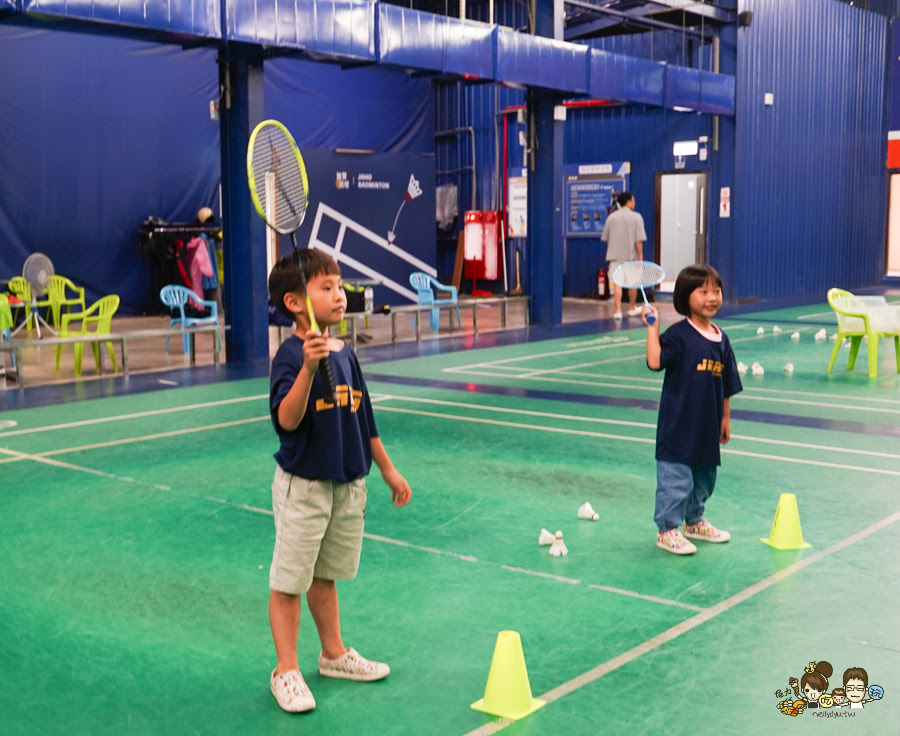 加賀羽球館 高雄羽球 加賀羽球夏令營 親子 兒童 暑假 課程 租借 訓練 活動