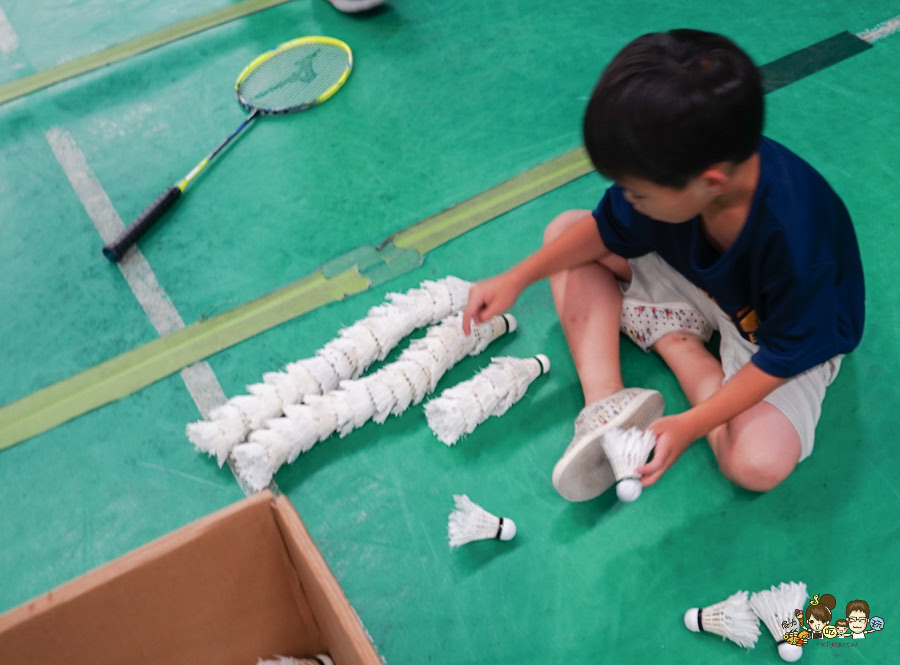 加賀羽球館 高雄羽球 加賀羽球夏令營 親子 兒童 暑假 課程 租借 訓練 活動