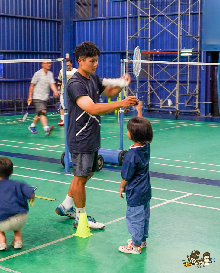 加賀羽球館 高雄羽球 加賀羽球夏令營 親子 兒童 暑假 課程 租借 訓練 活動