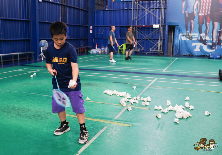 加賀羽球館 高雄羽球 加賀羽球夏令營 親子 兒童 暑假 課程 租借 訓練 活動
