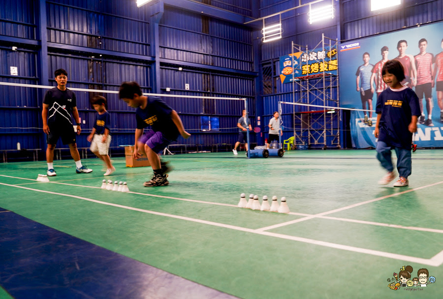 加賀羽球館 高雄羽球 加賀羽球夏令營 親子 兒童 暑假 課程 租借 訓練 活動