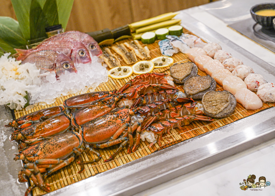 無菜單 高CP值 聚餐 慶生 約會 無菜單鐵板料理 日式 日本料理 海鮮 龍蝦 鮑魚 明水然 樂 高雄 必吃