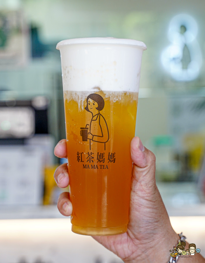 高雄 媽媽紅茶 首間 紅茶專賣 奶蓋 日月潭 手採茶 好喝 推薦 單品茶 無糖 奶茶 奶蓋