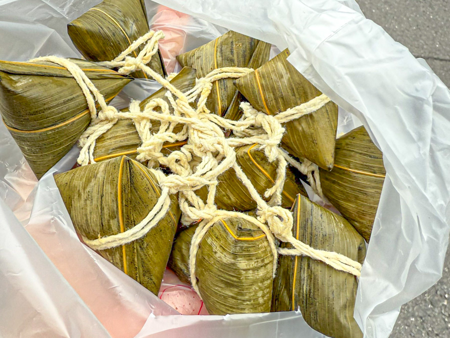 一口粽 粽子 肉粽 羅家一口粽 在地老字號 傳承