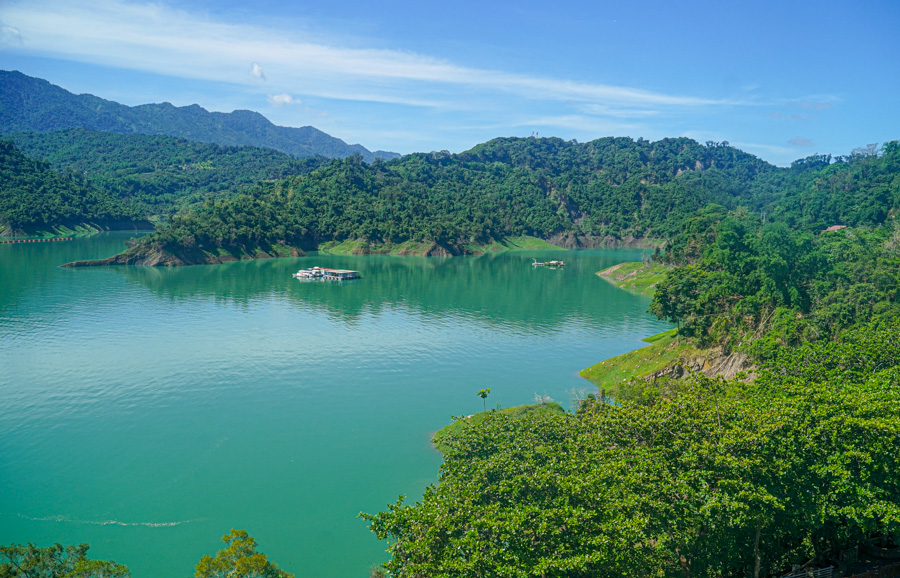 嘉義旅遊 親子 嘉義親子 和平社區 大埔鄉 曾文水庫 搭船 景觀 茶山部落 