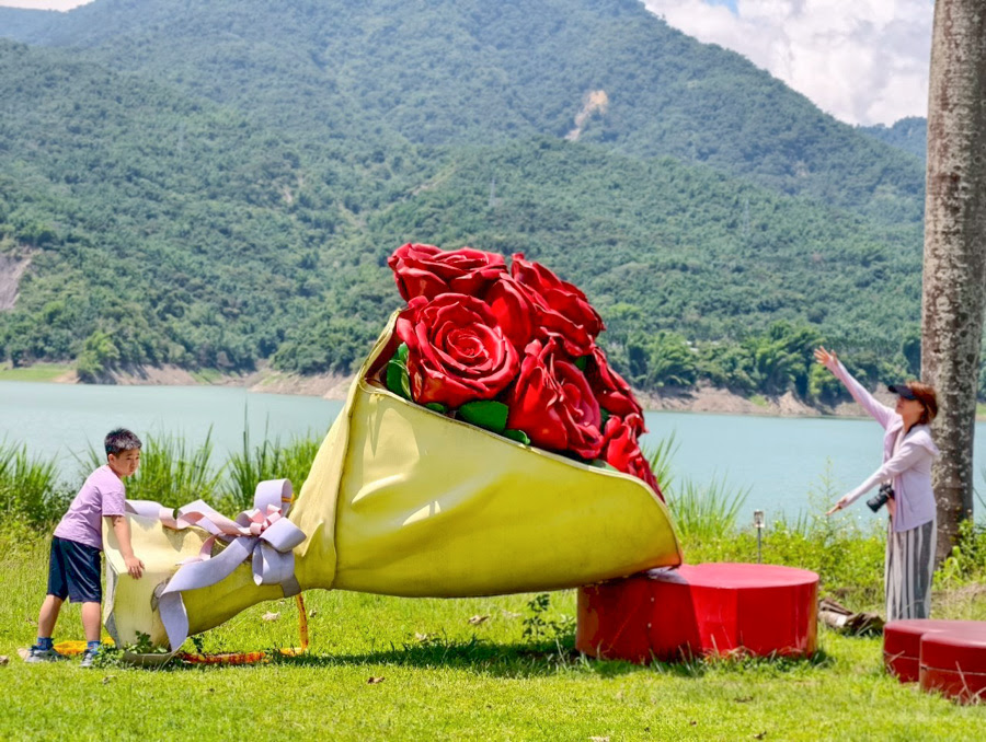 嘉義旅遊 親子 嘉義親子 和平社區 大埔鄉 曾文水庫 搭船 景觀 茶山部落 