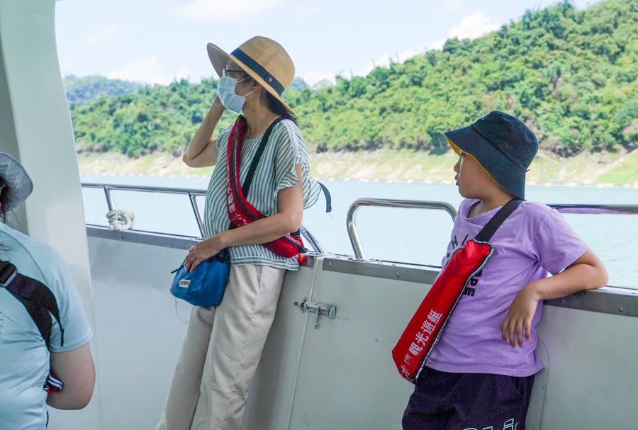 嘉義旅遊 親子 嘉義親子 和平社區 大埔鄉 曾文水庫 搭船 景觀 茶山部落 