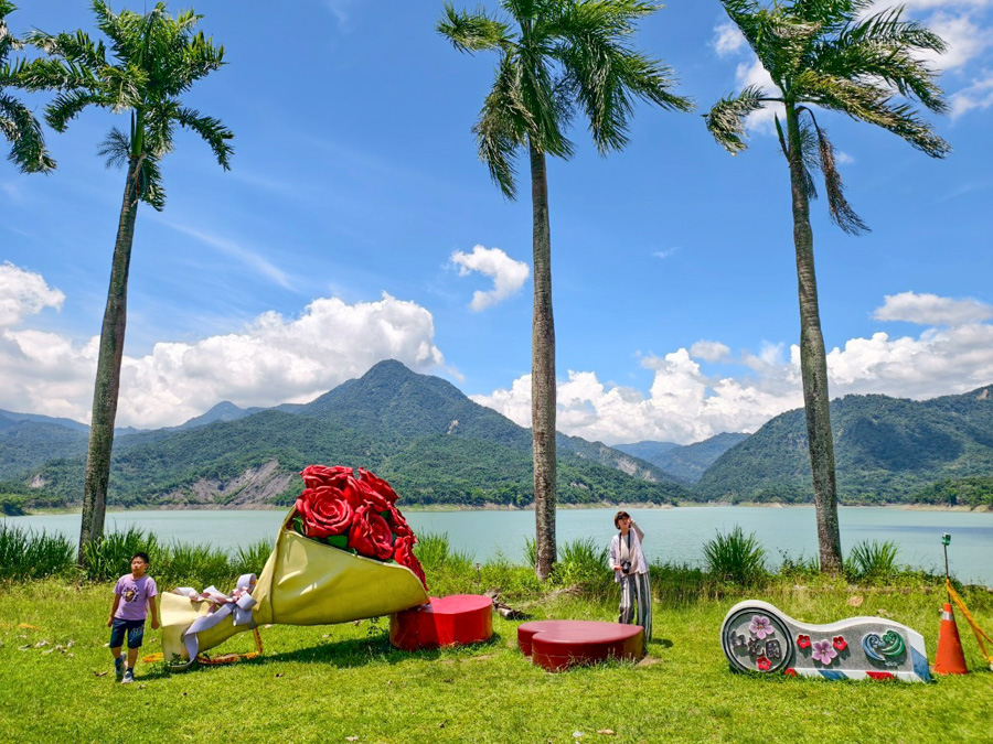 嘉義旅遊 親子 嘉義親子 和平社區 大埔鄉 曾文水庫 搭船 景觀 茶山部落 