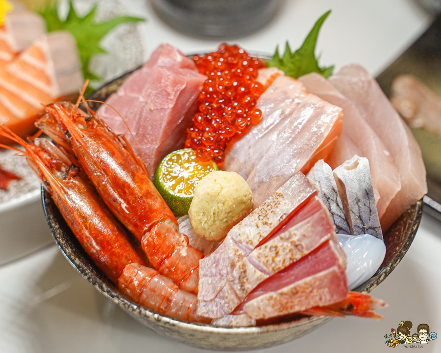 橘葉壽司 · 丼飯專門店 高雄日料 日本料粒 高CP值 好吃 推薦 新鮮 海港 每日 聚餐 宴客 便宜 好吃 生魚片