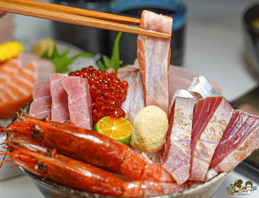 橘葉壽司 · 丼飯專門店 高雄日料 日本料粒 高CP值 好吃 推薦 新鮮 海港 每日 聚餐 宴客 便宜 好吃 生魚片