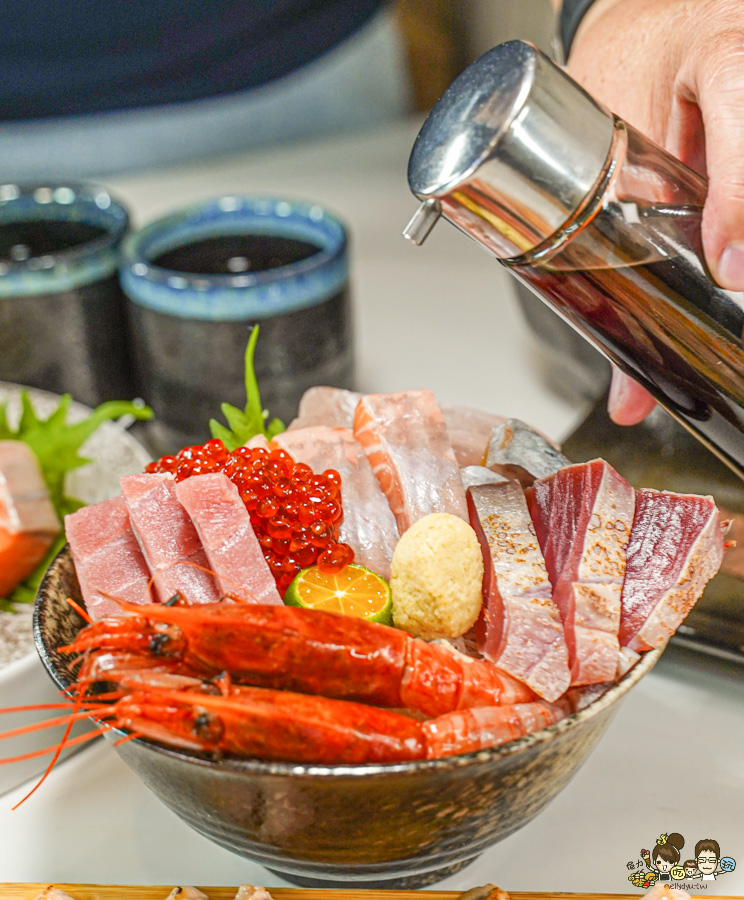 橘葉壽司 · 丼飯專門店 高雄日料 日本料粒 高CP值 好吃 推薦 新鮮 海港 每日 聚餐 宴客 便宜 好吃 生魚片