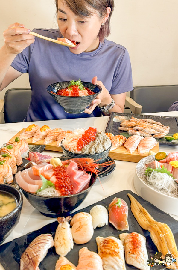 橘葉壽司 · 丼飯專門店 高雄日料 日本料粒 高CP值 好吃 推薦 新鮮 海港 每日 聚餐 宴客 便宜 好吃 生魚片