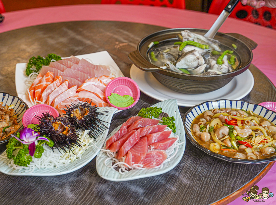 討海人海產 後壁湖生魚片 海鮮 百元生魚片 龍蝦 螃蟹 魚 現撈 漁夫料理 饕客 必吃 必訪 
