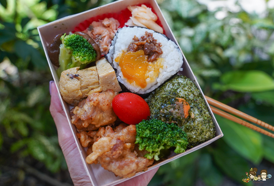 花漾和風 夢時代 百貨 飯糰 好吃 推薦 日式 日式餐盒 便當 快閃 獨家 爽口