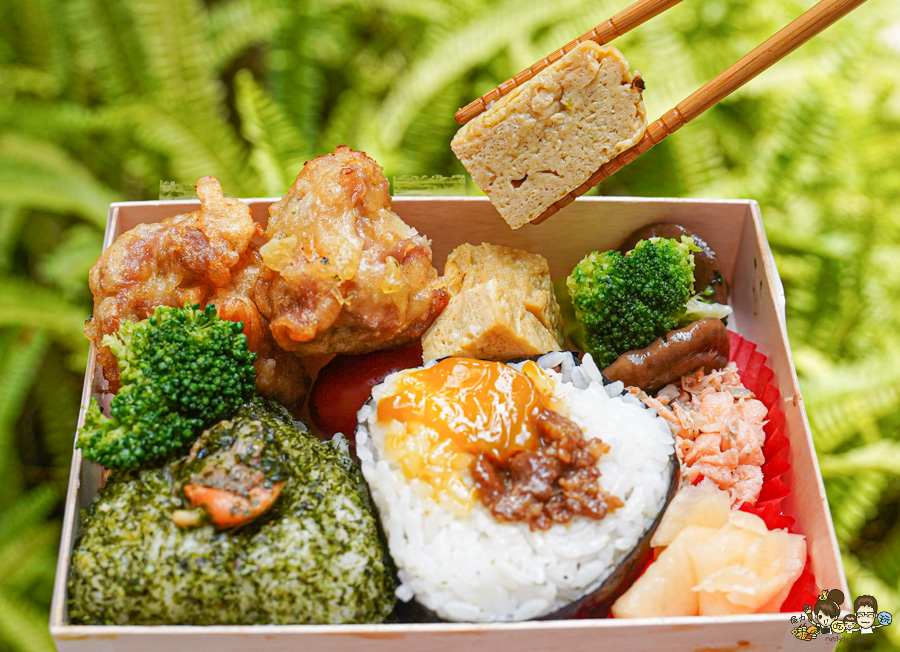花漾和風 夢時代 百貨 飯糰 好吃 推薦 日式 日式餐盒 便當 快閃 獨家 爽口