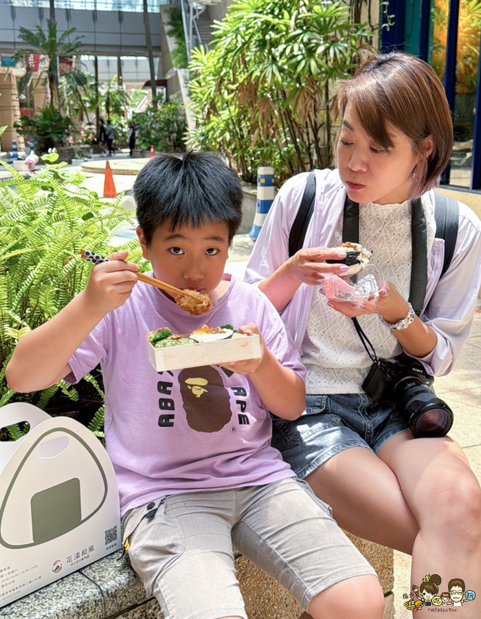 花漾和風 夢時代 百貨 飯糰 好吃 推薦 日式 日式餐盒 便當 快閃 獨家 爽口