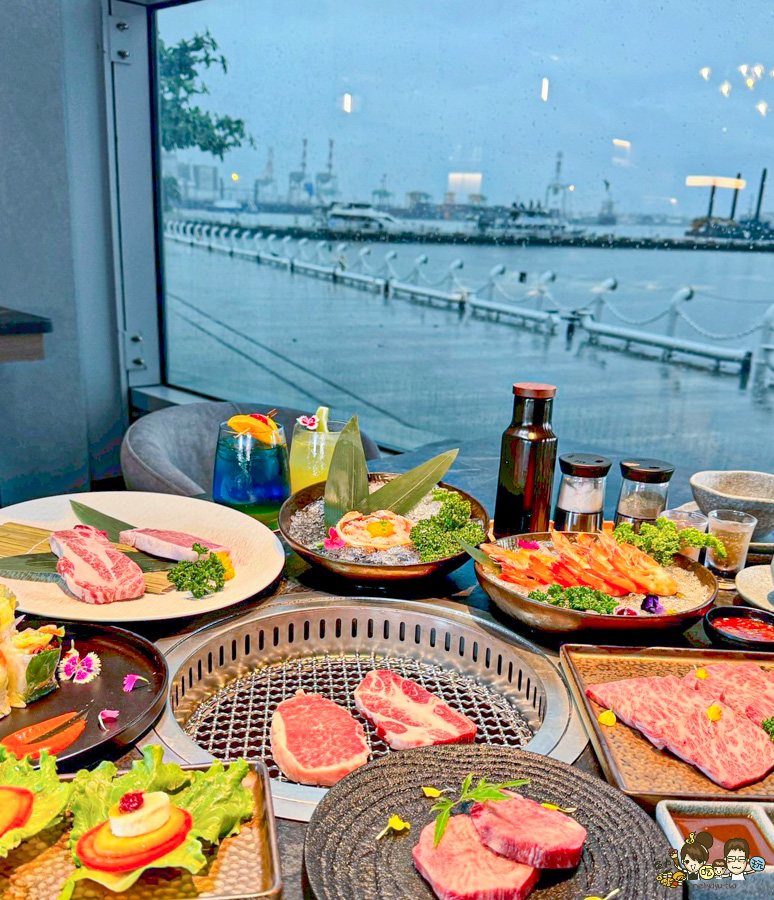 高流 美食 海港 百萬 海景 1928燒肉總鋪-高流海洋店 燒肉 高雄燒肉 推薦 聚餐 