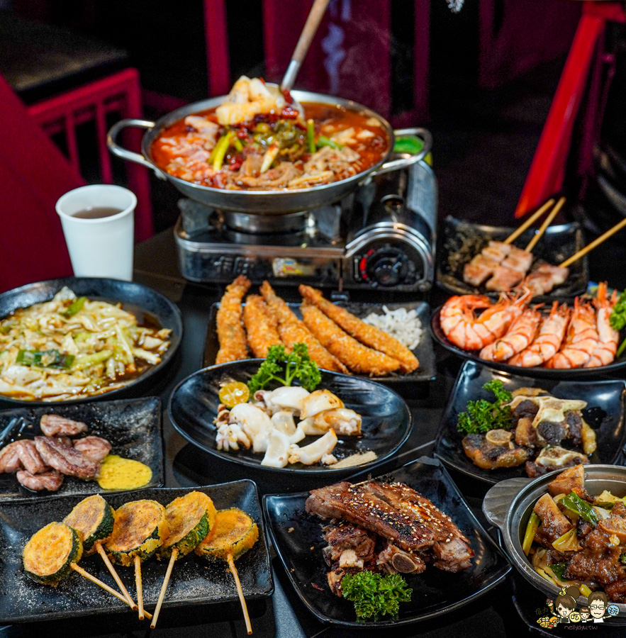 開串 吃到飽 串燒 烤物 炸物 鍋物 文山特區 消夜 晚餐 聚餐 高雄美食 必吃 首間