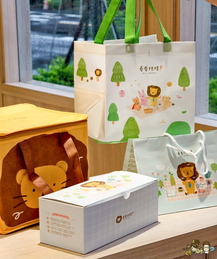 高雄 卷卷烘焙 甜點 點心 生乳銅鑼燒 造型 可愛 好吃 推薦 必買 左營 伴手禮 手信 彌月 禮盒 烏日餅