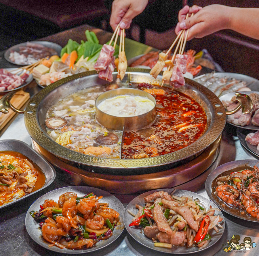 高雄開麻開辣 火鍋 熱炒 吃到飽 高雄吃到飽 三民 美食 聚餐 必追 好吃 晚餐 消夜 獨創 獨家 首間