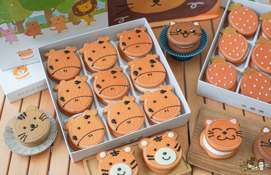 高雄 卷卷烘焙 甜點 點心 生乳銅鑼燒 造型 可愛 好吃 推薦 必買 左營 伴手禮 手信 彌月 禮盒 烏日餅