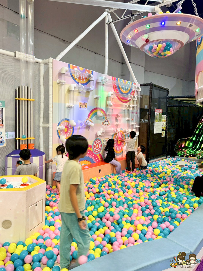 彩虹童畫親子樂園 科工館 親子 旅遊 放電 樂園 好玩 彩虹眷村 彩虹文創