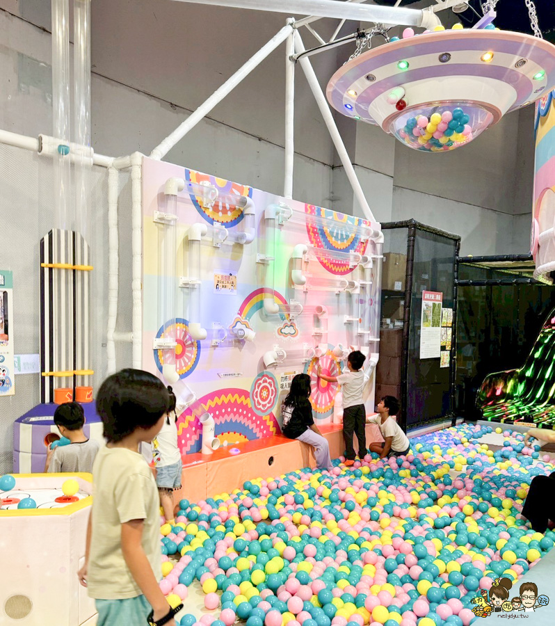 彩虹童畫親子樂園 科工館 親子 旅遊 放電 樂園 好玩 彩虹眷村 彩虹文創