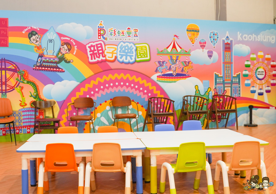 彩虹童畫親子樂園 科工館 親子 旅遊 放電 樂園 好玩 彩虹眷村 彩虹文創