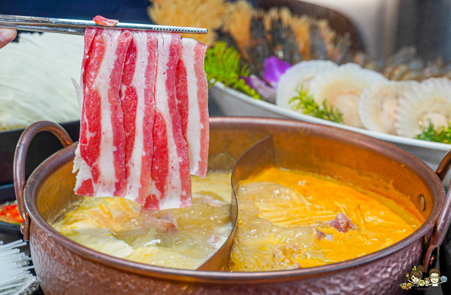 貓頭鷹鍋物 上湯鍋物料 鍋物 高雄美食 聚餐 鳳山美食 商務 包箱 聚餐 聚會 龍蝦 澎派 海陸