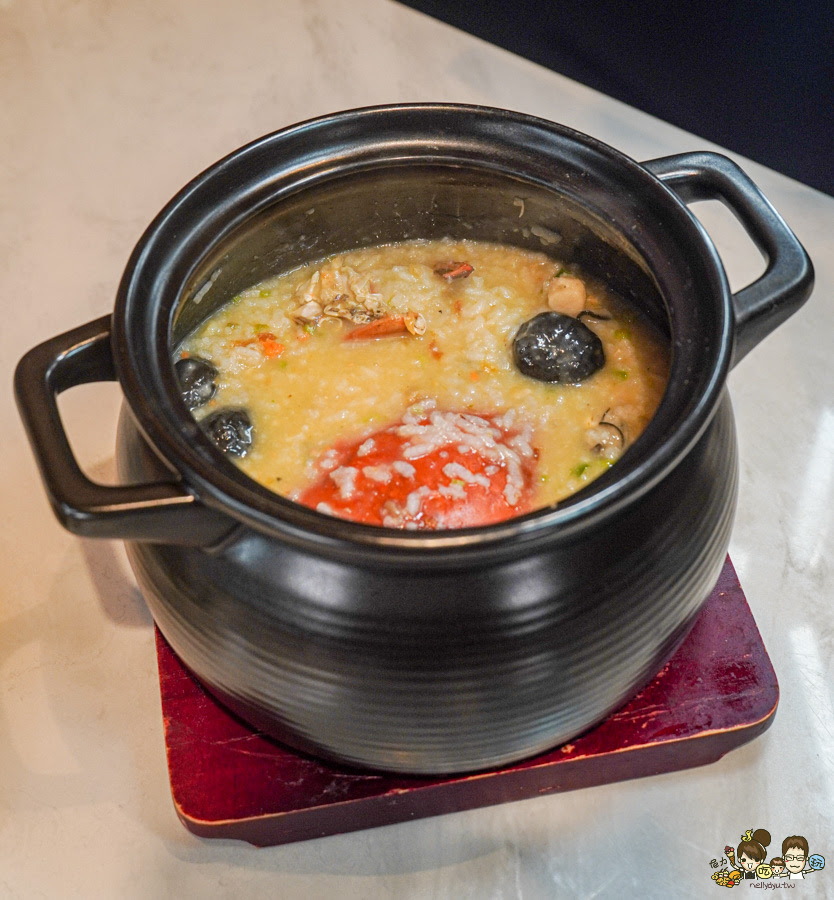 巨蛋商圈 麟粥宮砂鍋粥 高雄美食 聚餐 私房料理 高雄活體海鮮