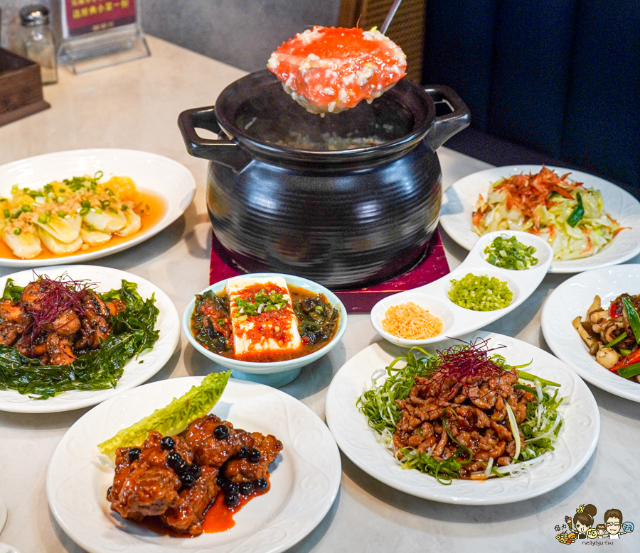 巨蛋商圈 麟粥宮砂鍋粥 高雄美食 聚餐 私房料理 高雄活體海鮮