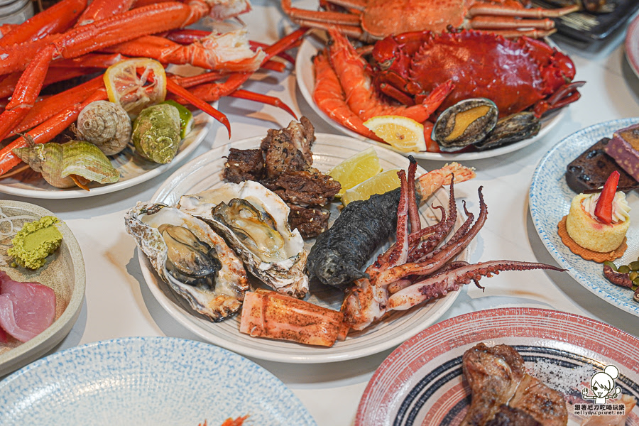 高雄島語 吃到飽 漢來美食 必吃 日料 松葉蟹 海鮮 生魚片 獨家 特製 團體聚餐 尾牙 春酒 高雄美食