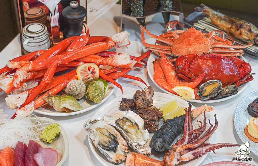 高雄島語 吃到飽 漢來美食 必吃 日料 松葉蟹 海鮮 生魚片 獨家 特製 團體聚餐 尾牙 春酒 高雄美食